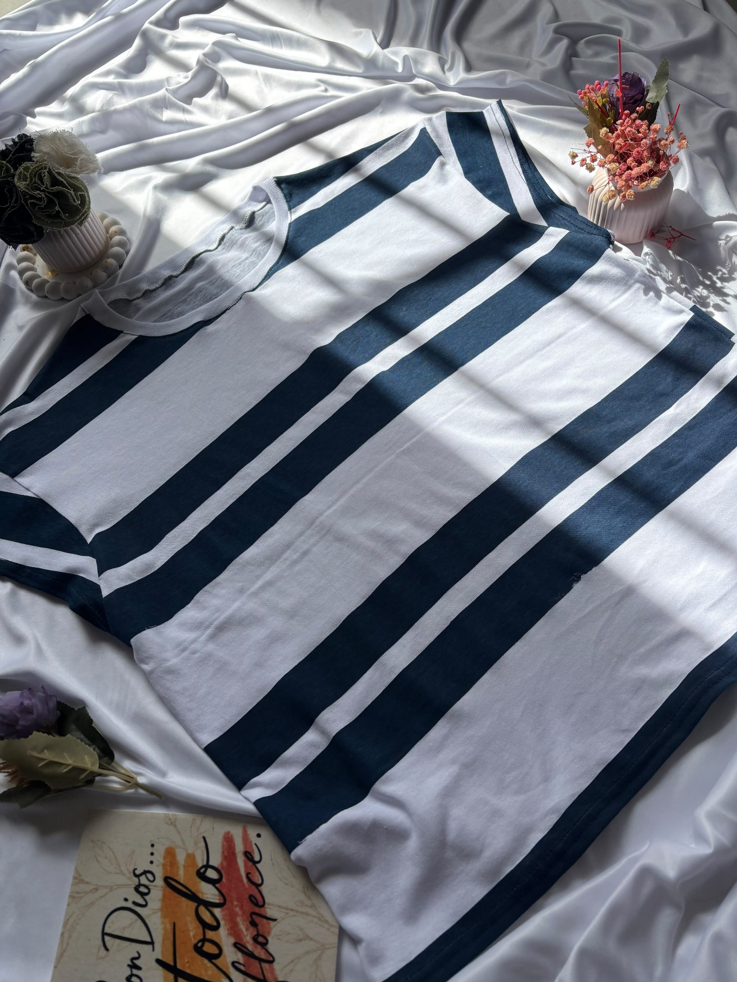 Remeras Rayadas Dama - Imagen 2