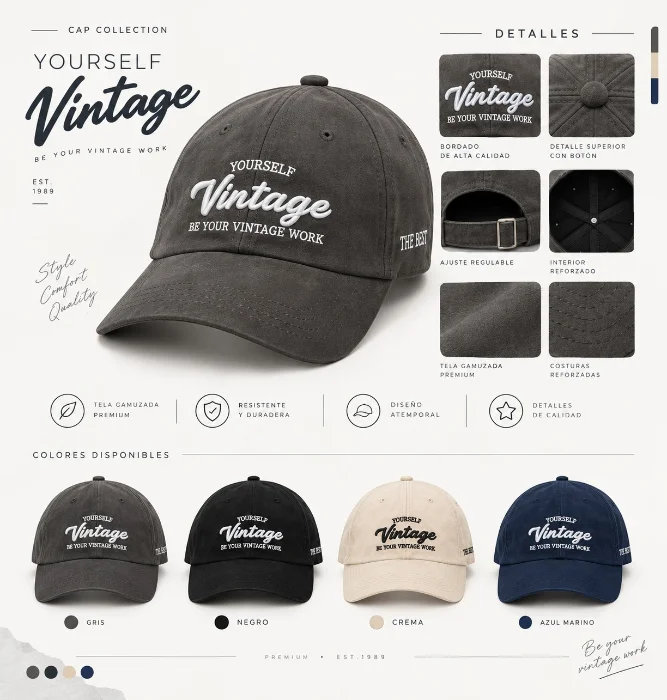 Gorra Vintage