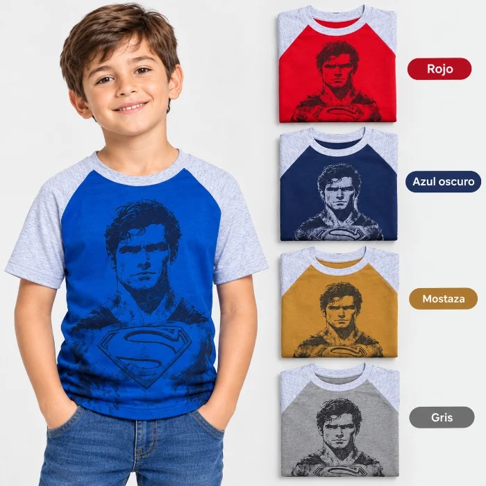Remeras Manga Raglan