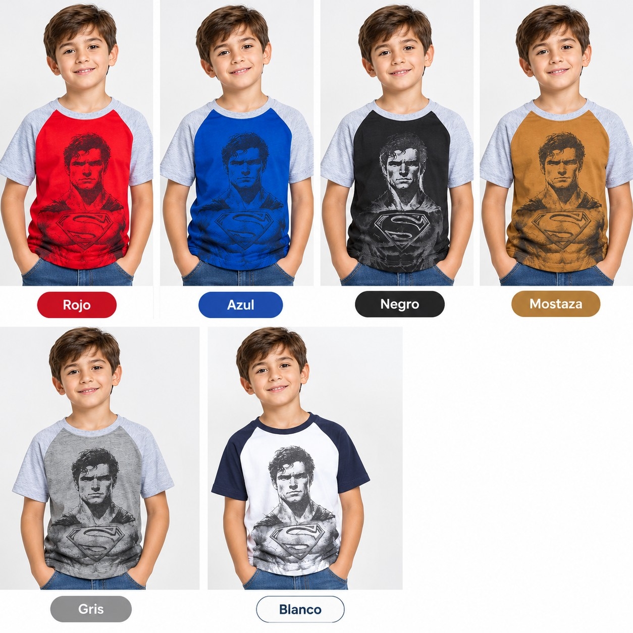 Remeras Manga Raglan - Imagen 2