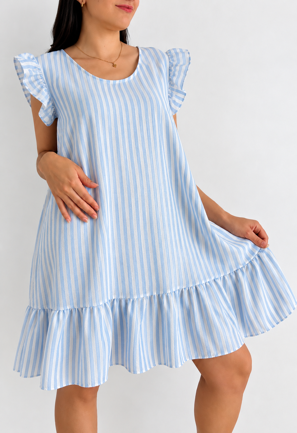 Vestido de Lino Rayado - 8B831387-8788-4ECE-8A5D-213A1E9FBD85.png