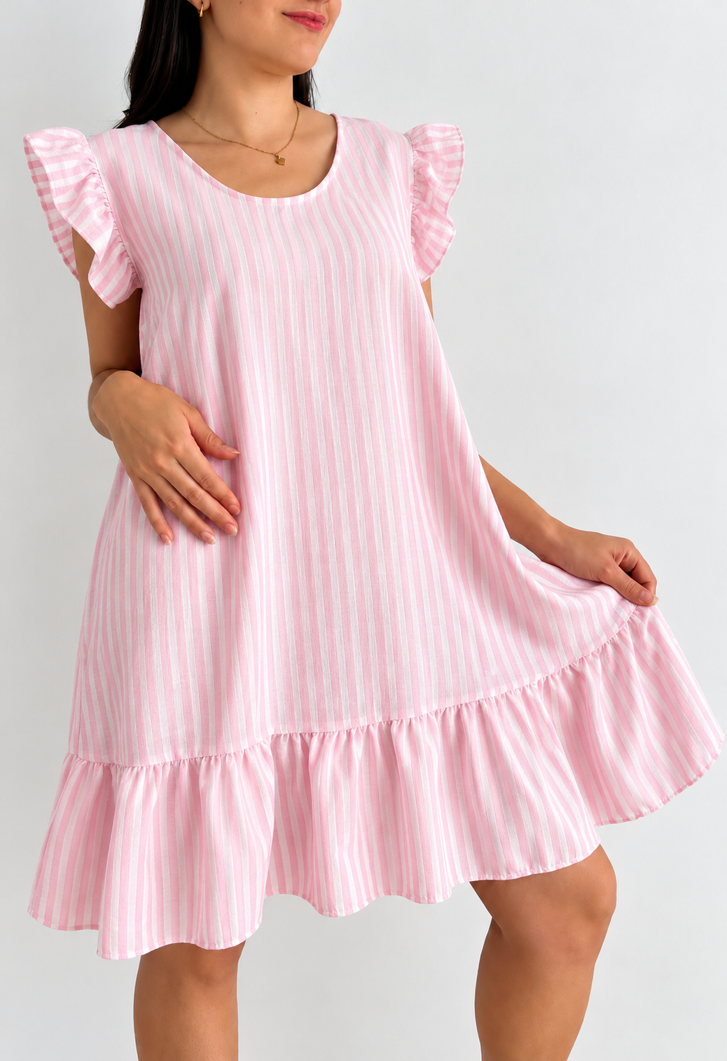 Vestido de Lino Rayado - 7C726283-849F-4343-8795-AE60A1AF8112.png