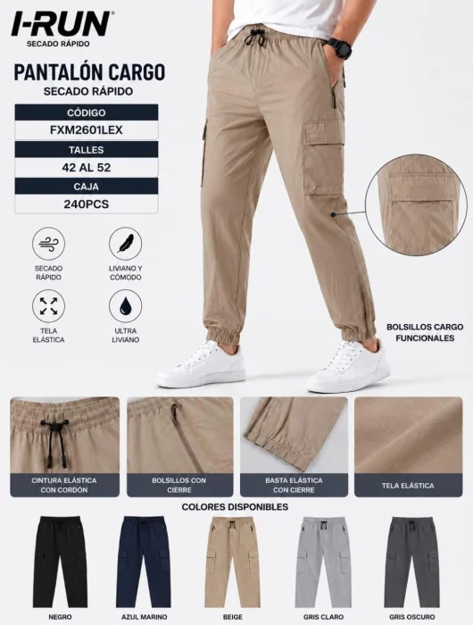 Pantalones Secado Rápido