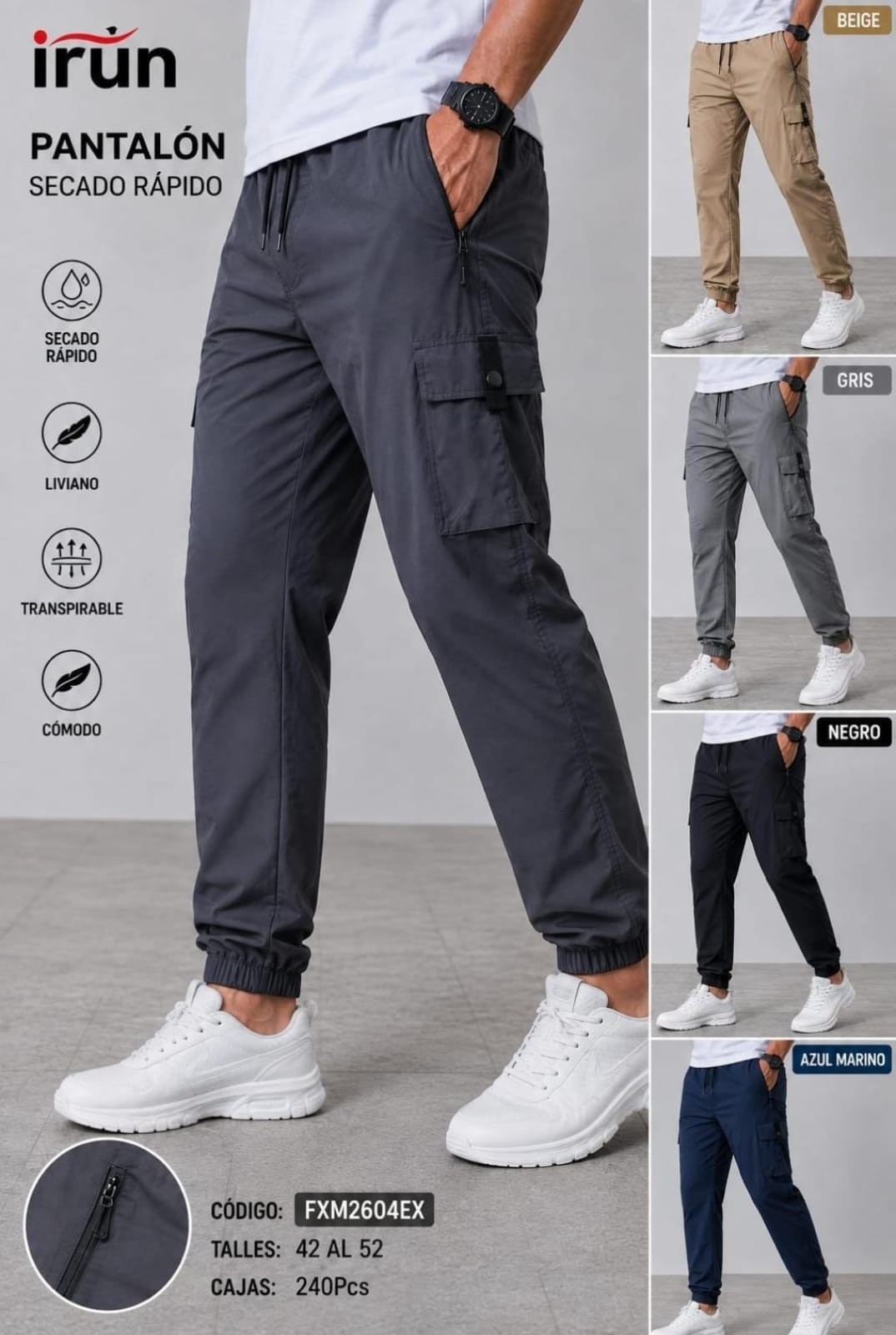 Pantalones Secado Rápido - Imagen 2