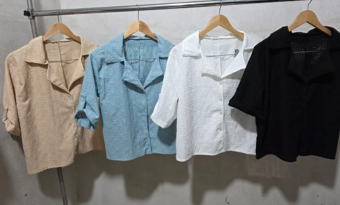 Camisa de Broderi Hawai