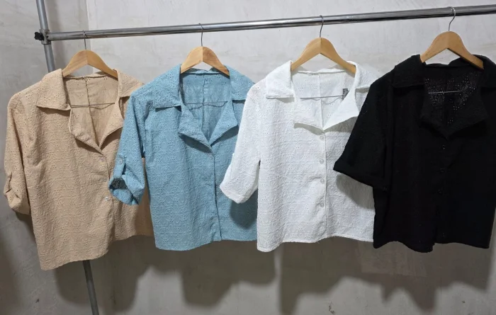 Camisa de Broderi Hawai