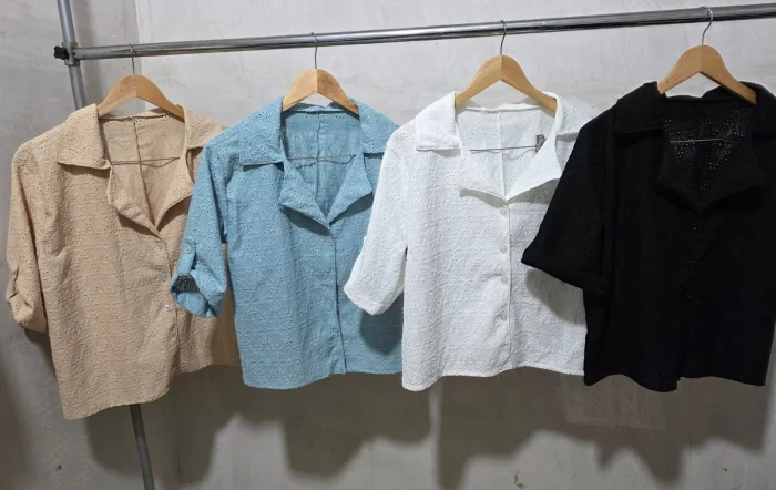 Camisas de Broderi Hawai