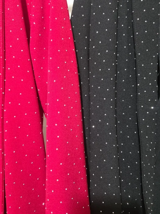 Blezer de Crep con Brillo Strass