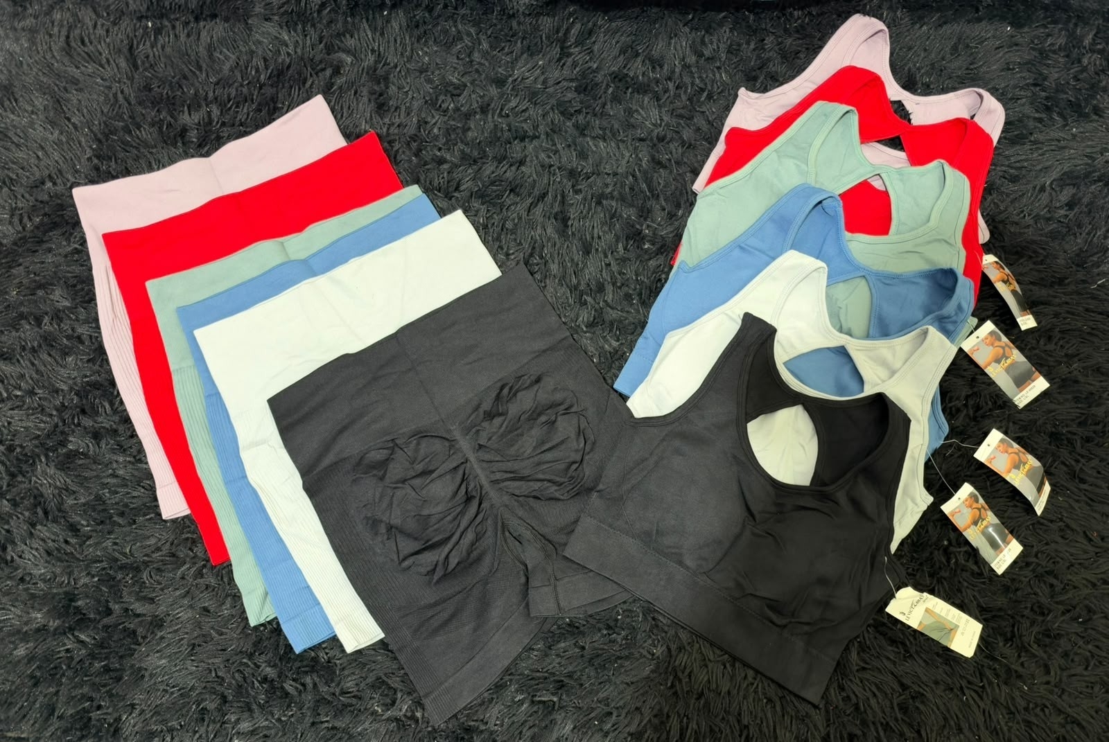 Conjunto Short Colores Liso Push Up..!! - Imagen 6