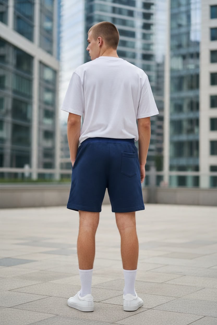 Bermuda Rústico Pesado Unisex Mujer Hombre Verano Pantalón Jogging Calza Short - Imagen 2