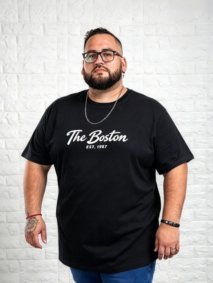 Remeras de Algodón Talles Especiales - Imagen 2
