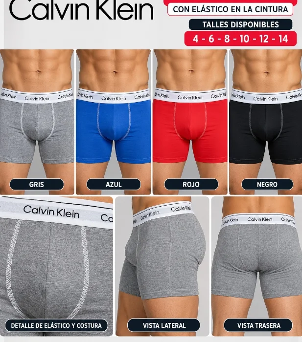 Boxer de Nene Algodón Calvin Klein