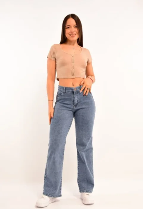 Wide Leg Batick Elastizad
