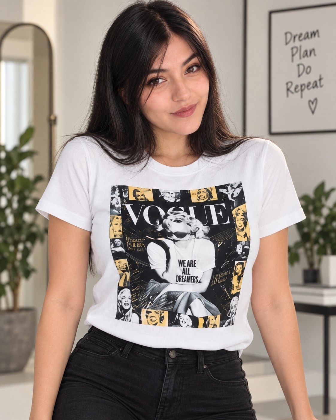 Remera Estampada Talle Unico - Imagen 3