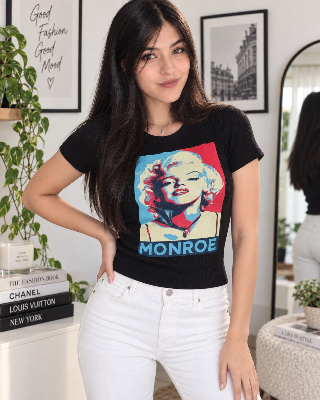 Remera Estampada Talle Unico - Imagen 5