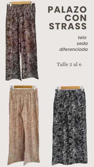 Palazo con Strass