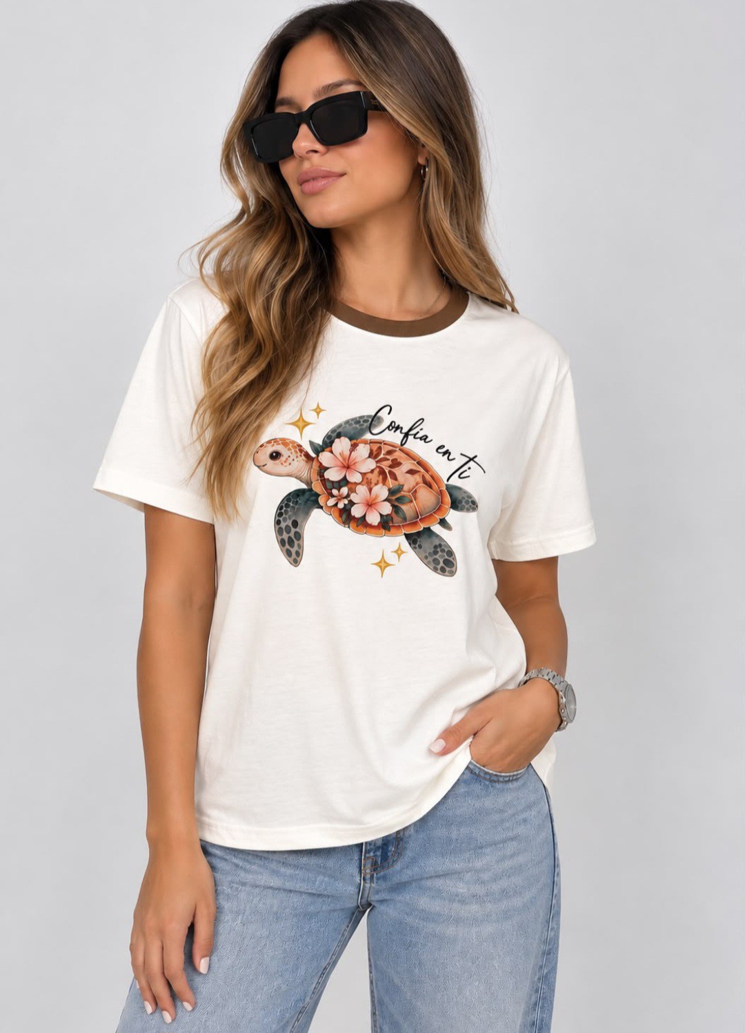 Remera Cuello Combinado - Imagen 2