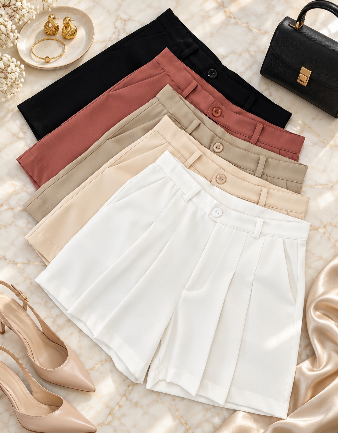 Short Sastrero con Pinzas - Imagen 3