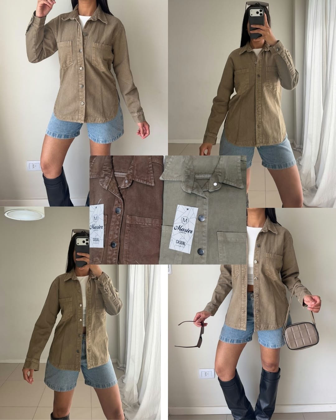 Camisaco de Jean - Imagen 2