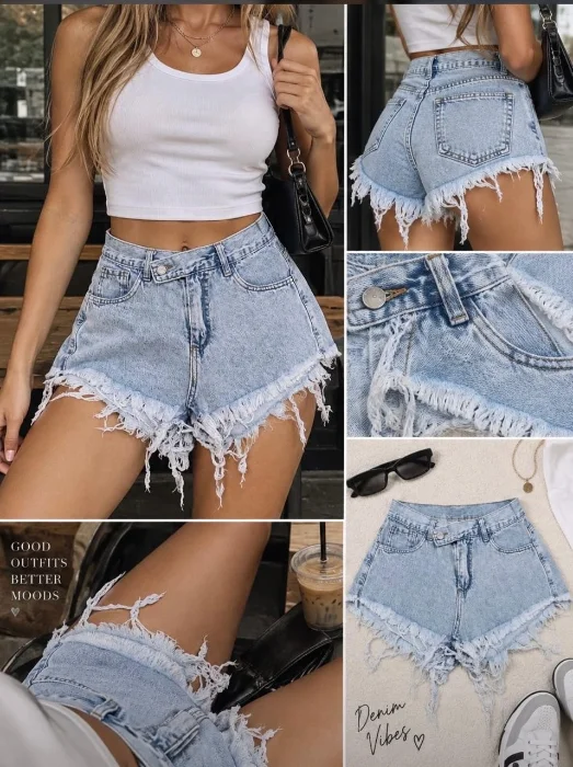 Short Cintura Cruzada Rigido