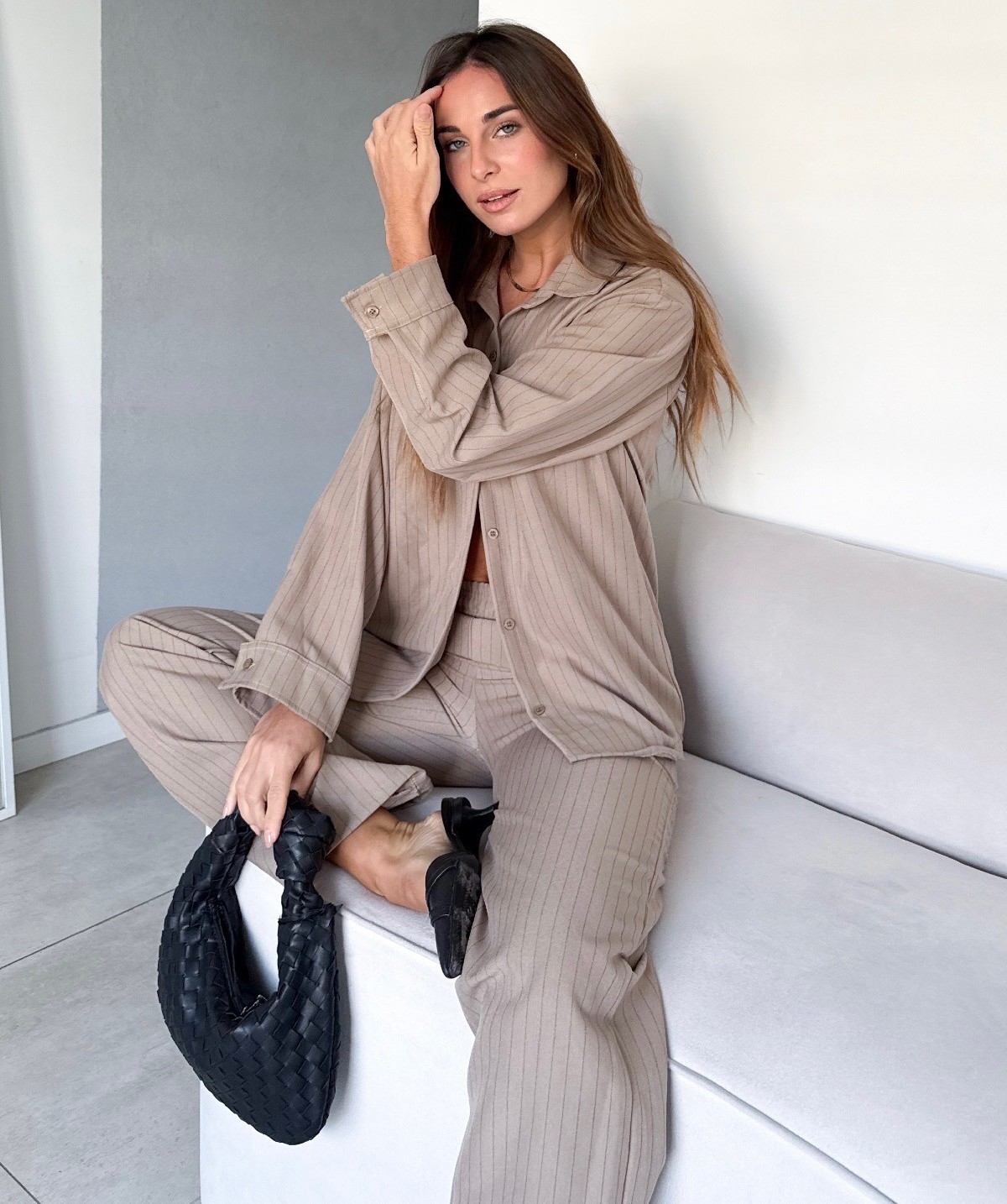 Pantalon Sastrero Rayado - Imagen 2