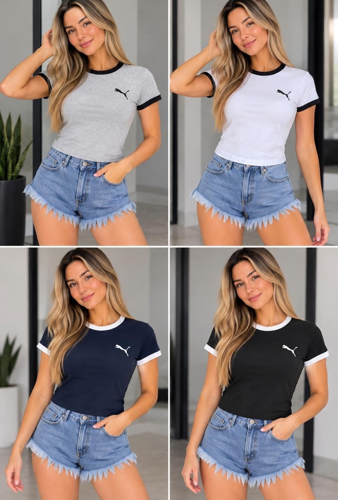 Remeras  Algodon con Licra - Imagen 2