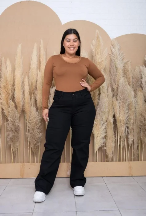 Jeans Recto Negro