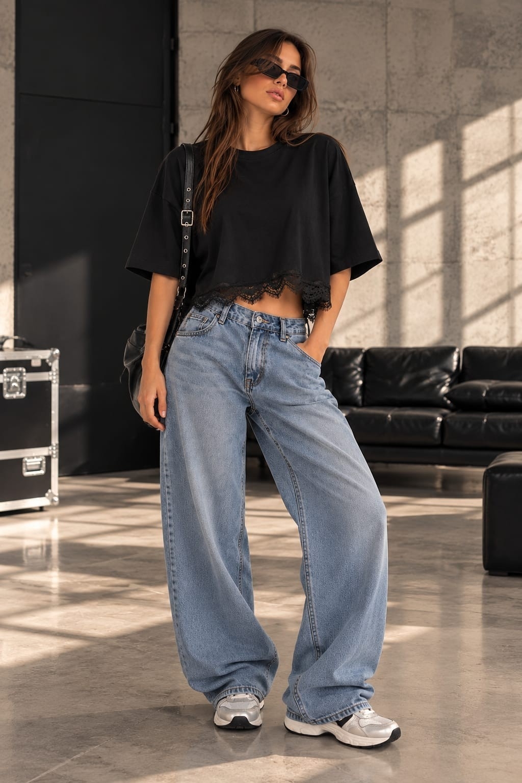 Remera con Encaje - Imagen 4