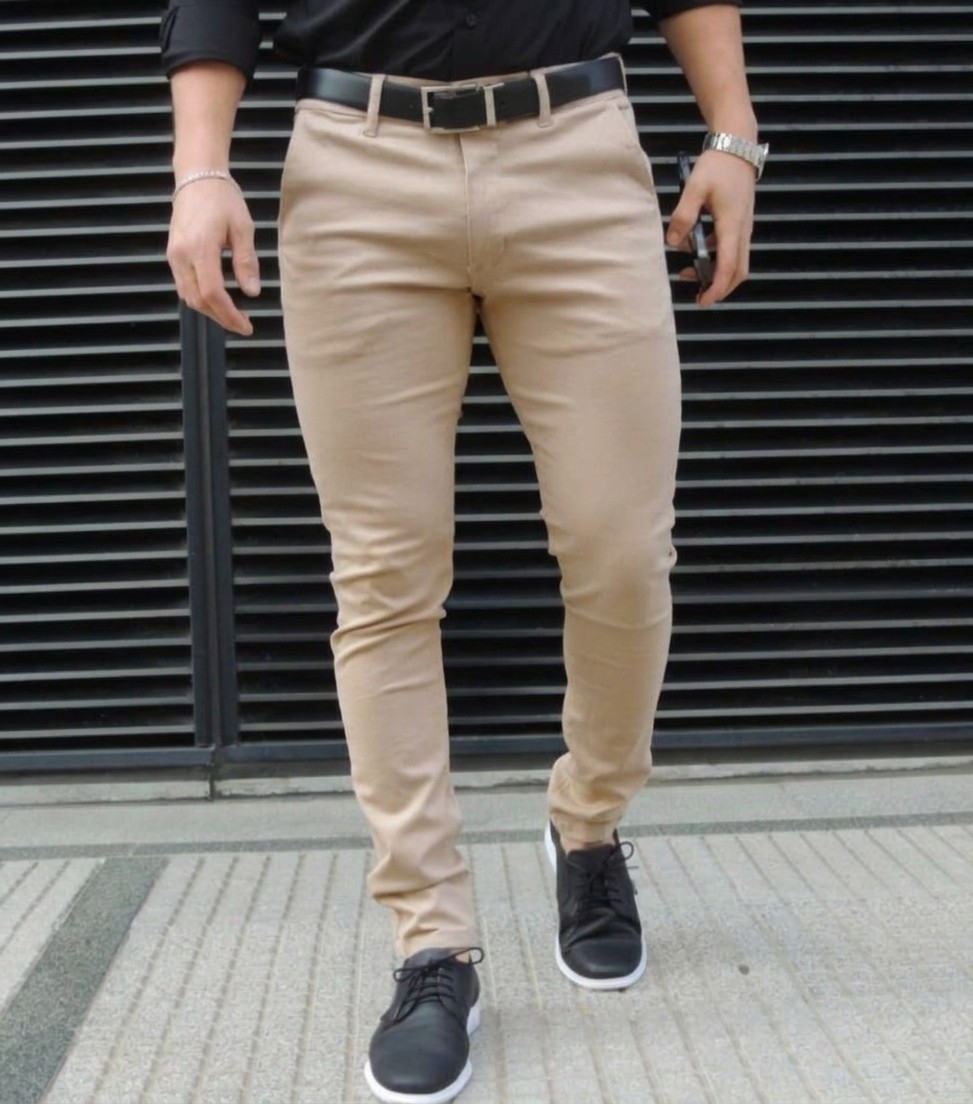 Pantalón Bolsillo Chino Semi Chupin - Imagen 2