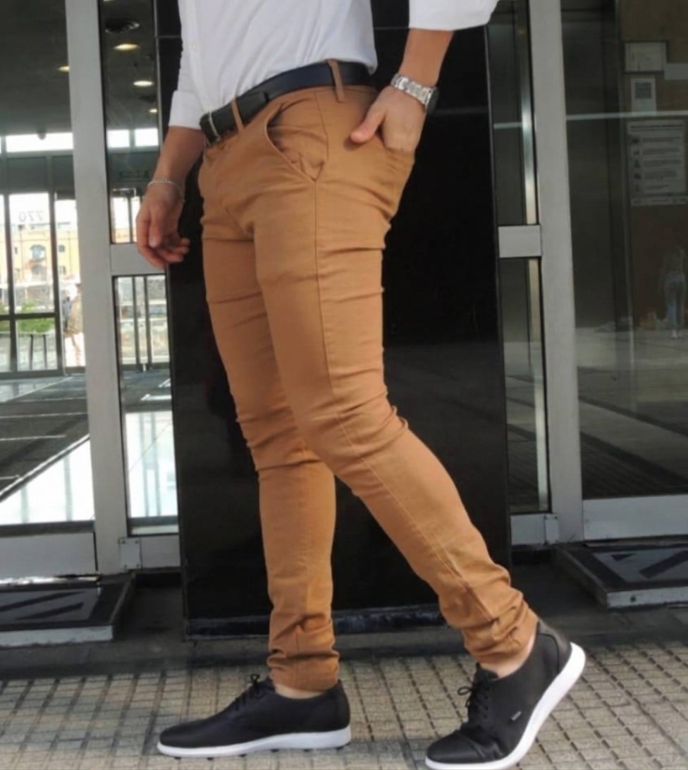 Pantalón Bolsillo Chino Semi Chupin - Imagen 3