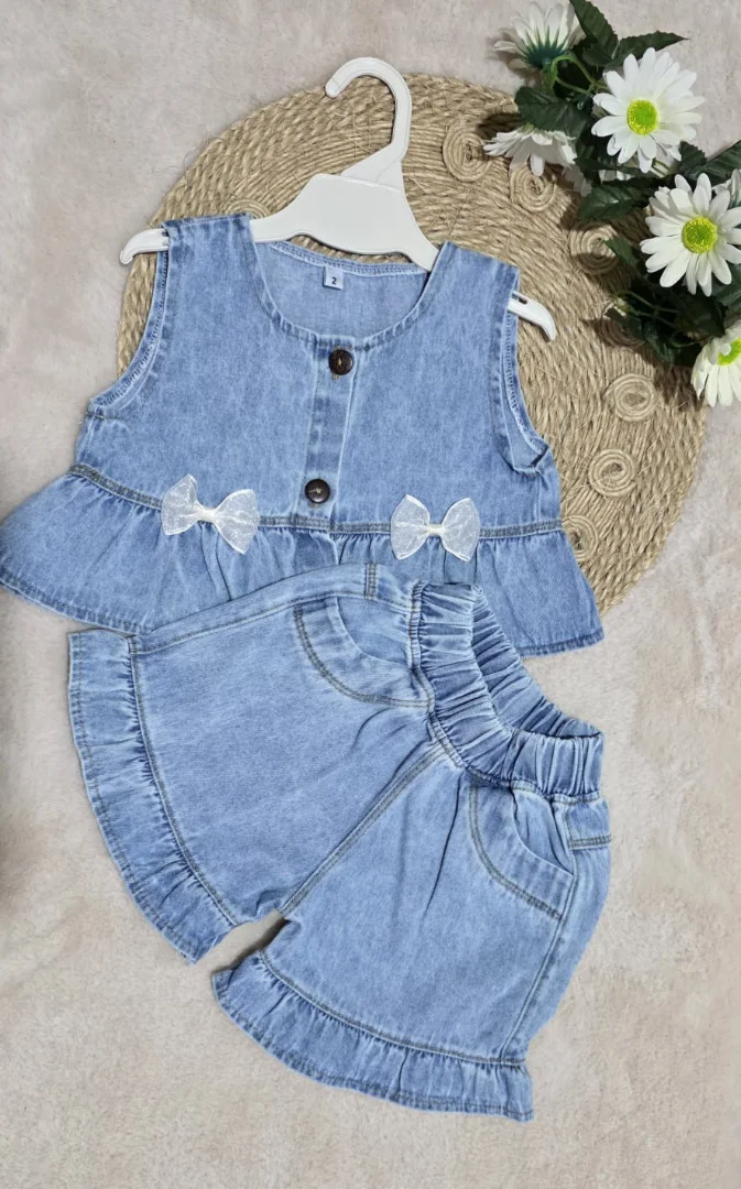 Conjunto de Bebas con Moño - Imagen 2