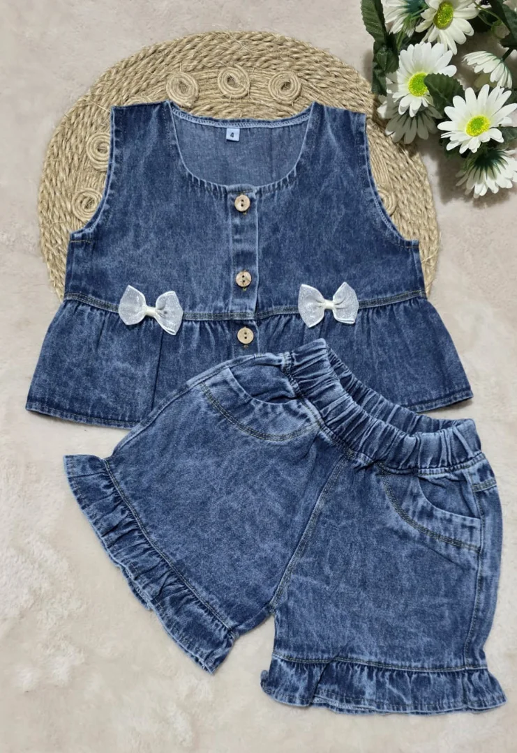 Conjunto de Bebas con Moño - Imagen 5