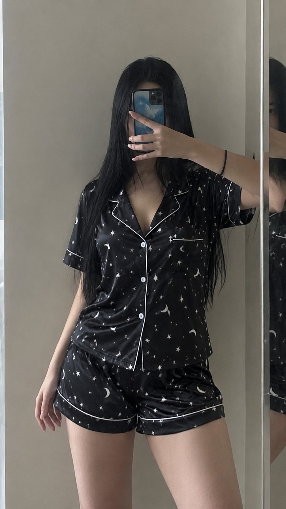 Camisero Satén Terrenal Estampado - Imagen 4