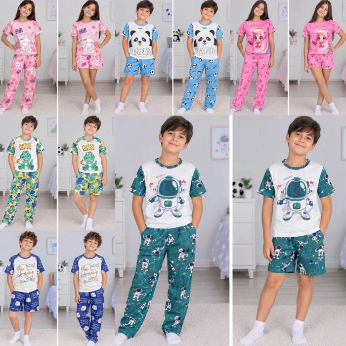 Pijamas de Niños 3 Piezas