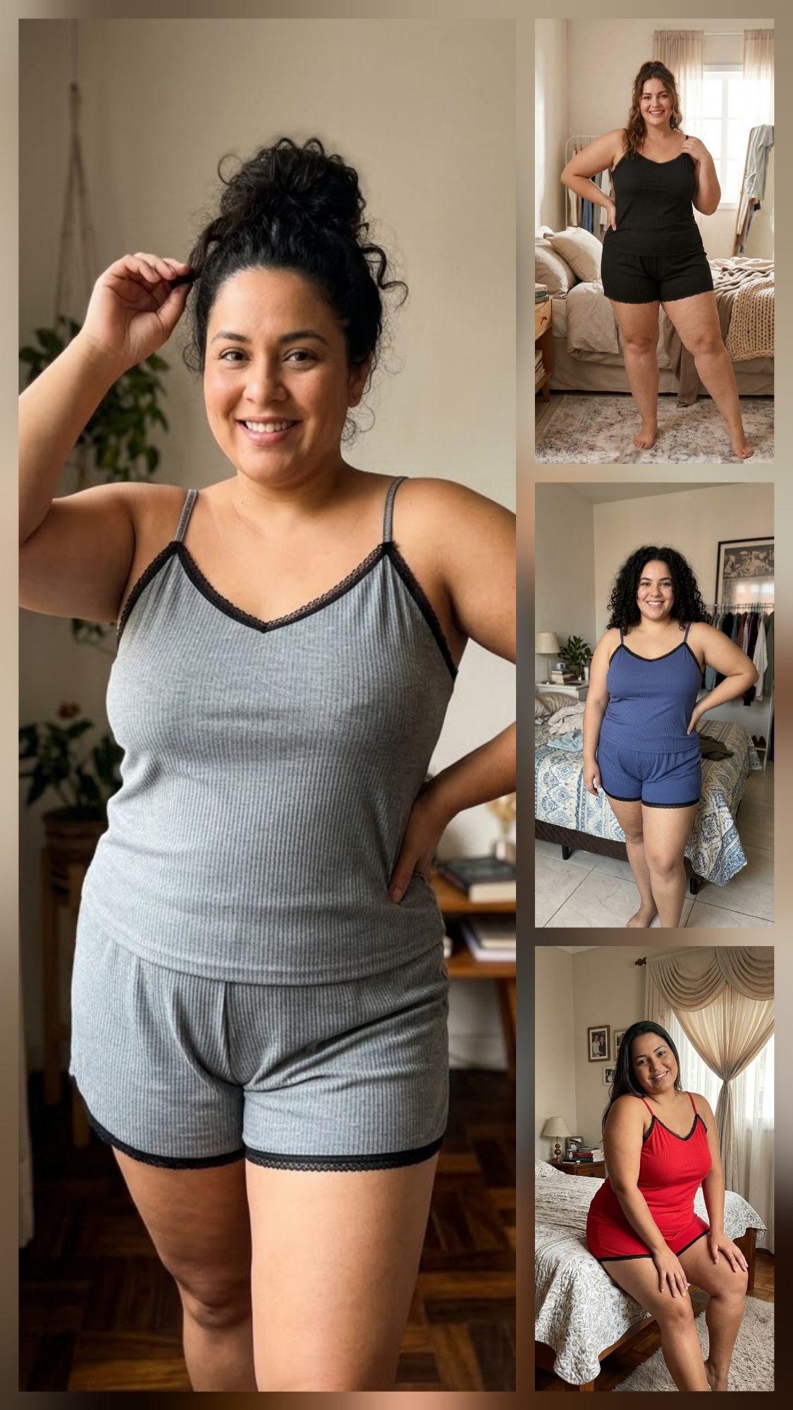 Pijamas De.morley Talles Curvis - Imagen 2