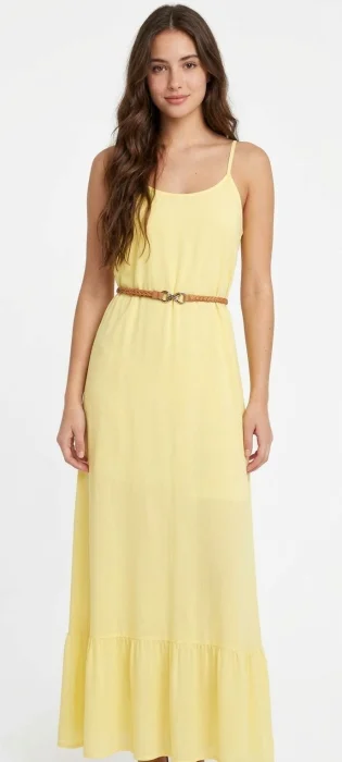 Vestido de Lino Largo