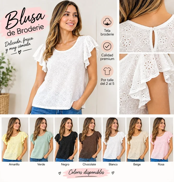 Blusas  Se Broderi