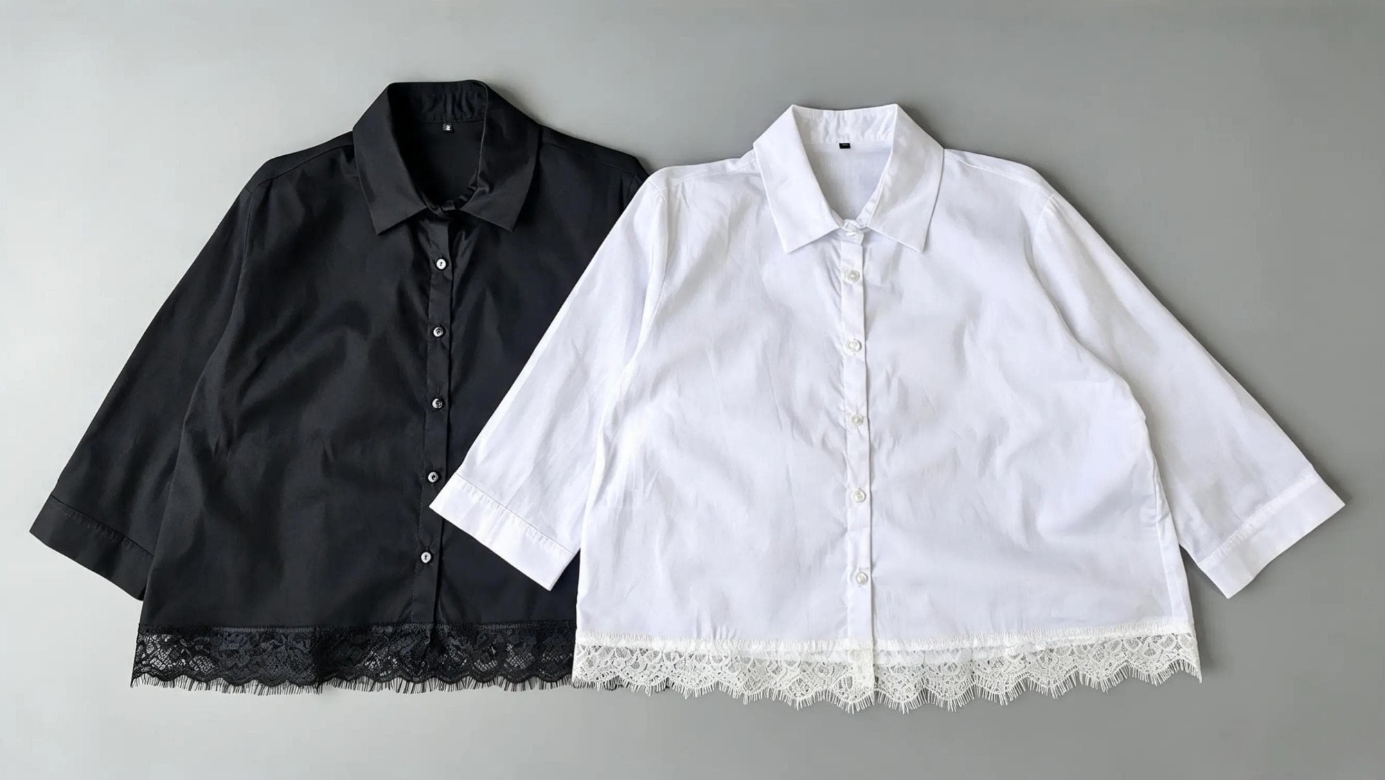 Camisa 3/4 Poplin Elastizado - Imagen 2
