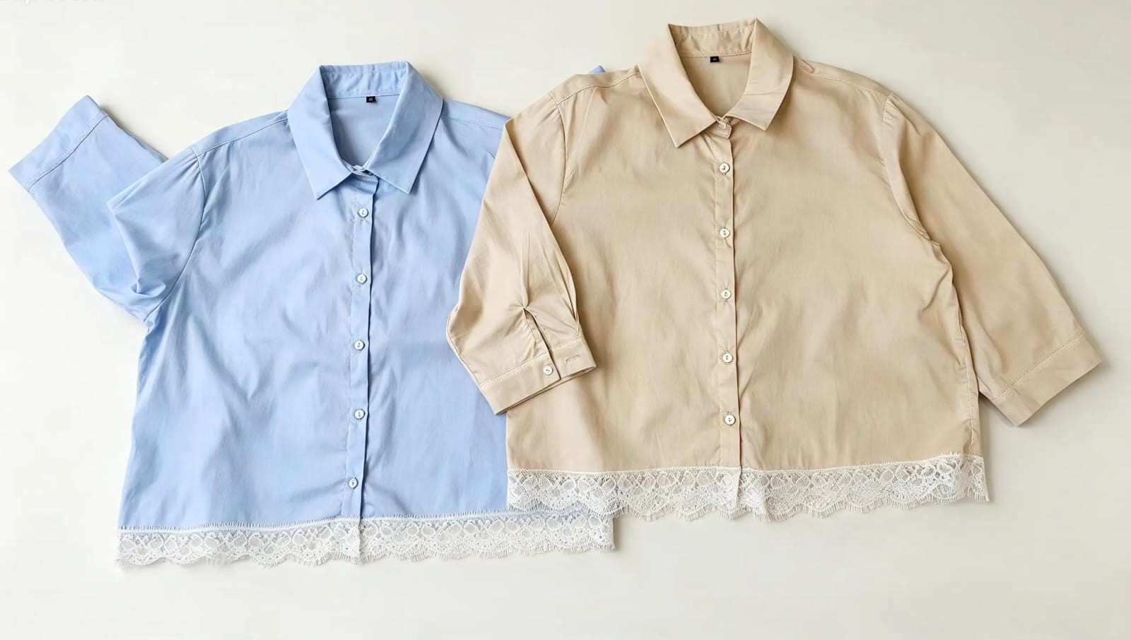 Camisa 3/4 Poplin Elastizado - Imagen 3