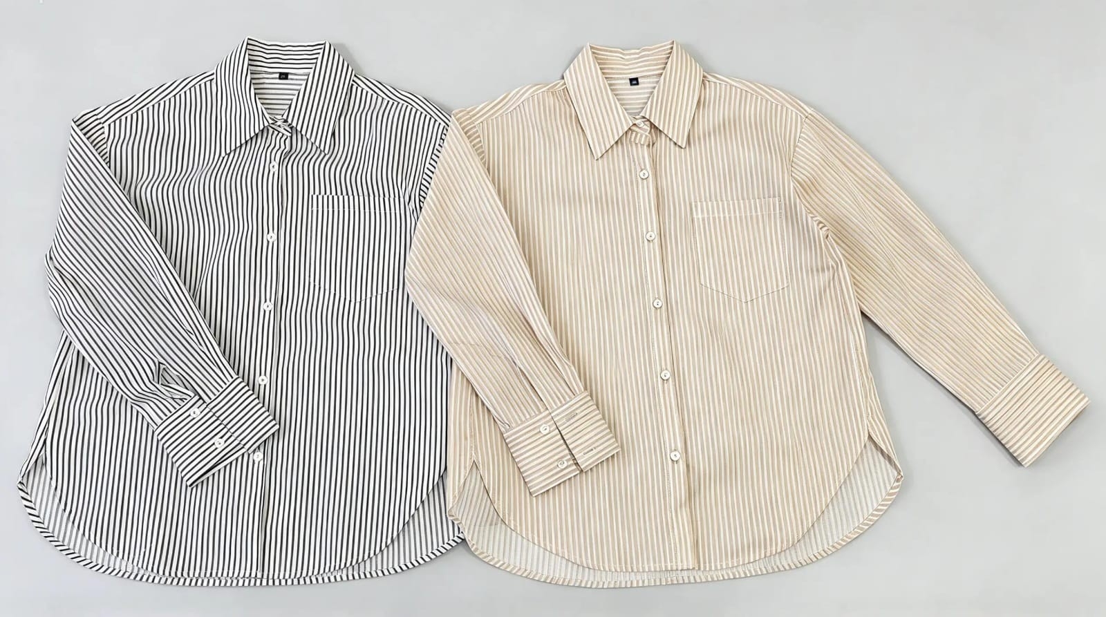 Camisa Rayada Oversize - Imagen 2