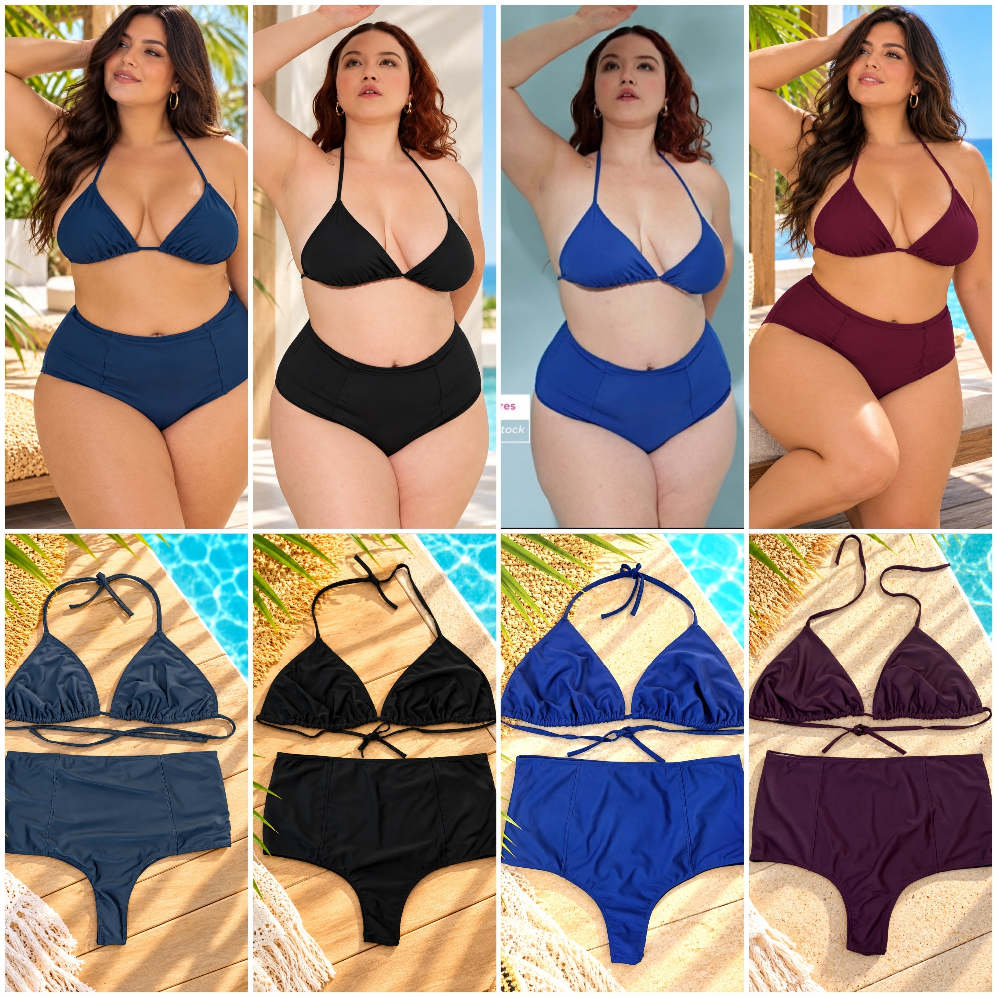 (art:41900)bikini Triangulo 2 Piezas con Faja/vedetina (darwin Intimate) - Imagen 9