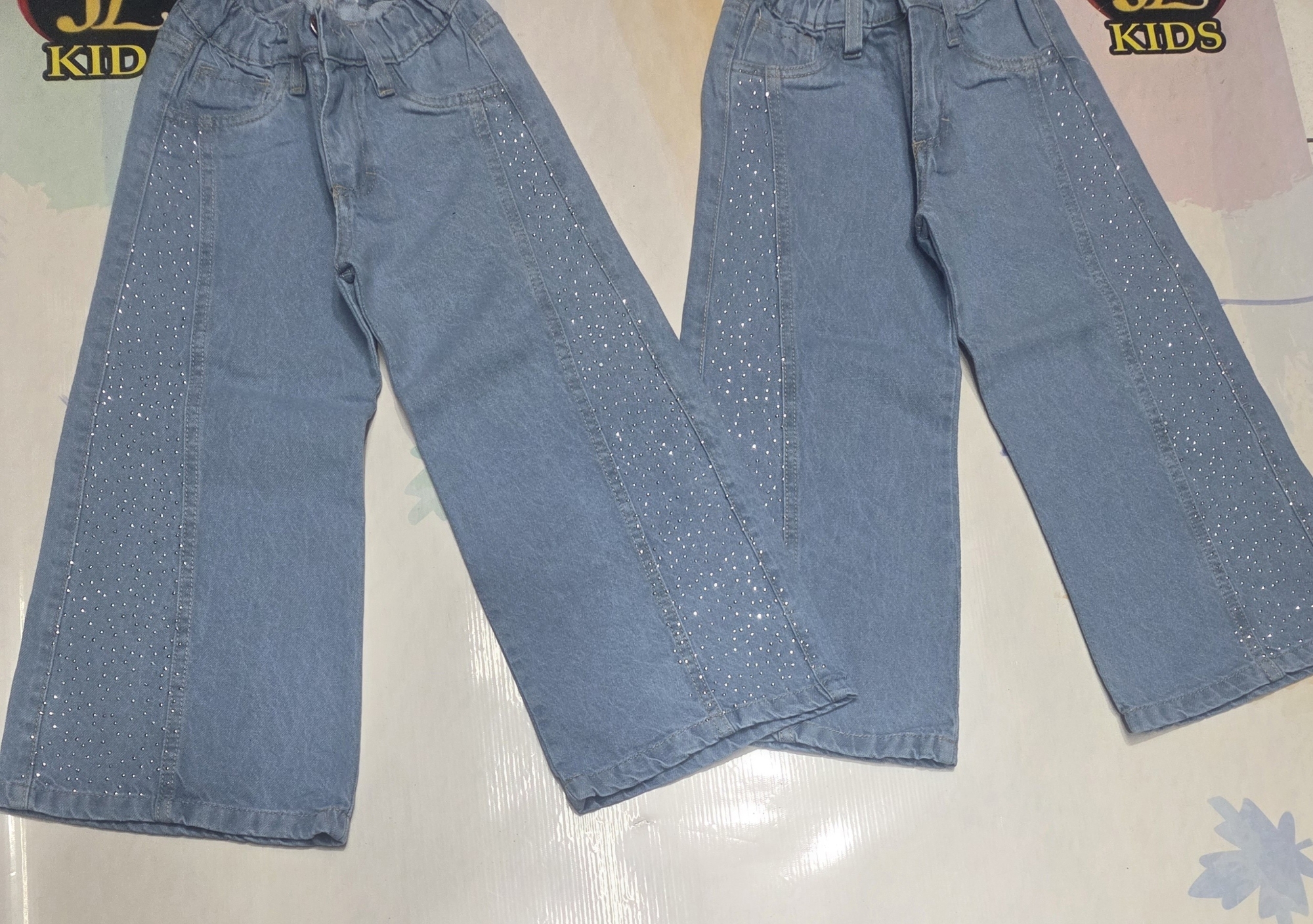 Wide Leg Briilo Lateral Nena - Imagen 2