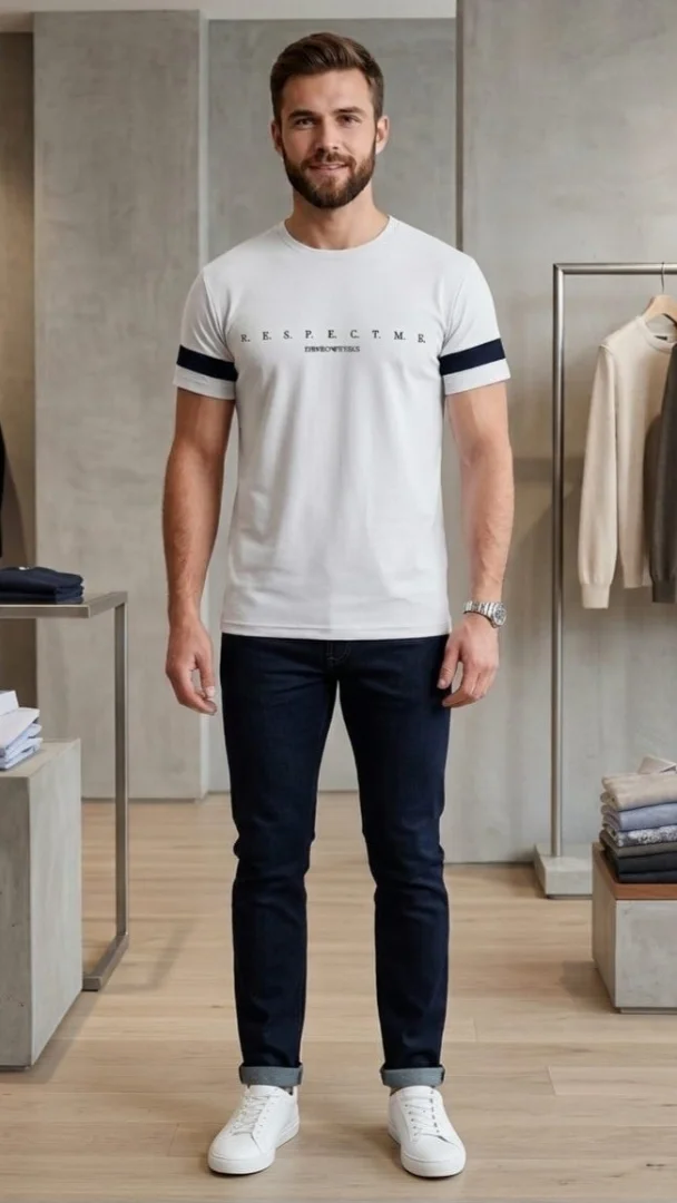 Remera Combinada de Modal - Imagen 1