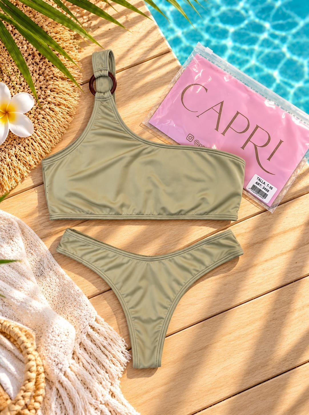 (art:44)bikini 2 Piezas Top C/push y Less "v" - Imagen 9