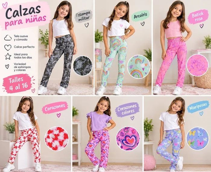 Calzas Licra Estampado