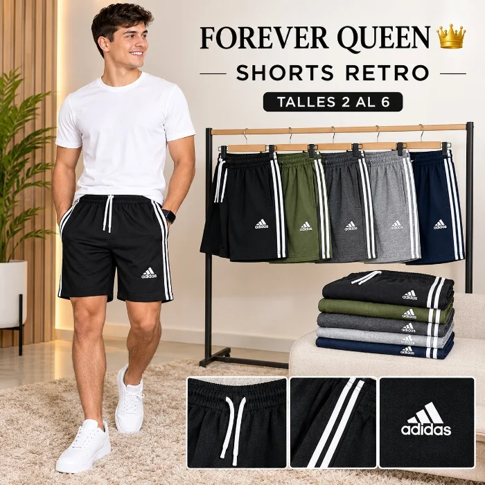 Short Retros de Hombre Rusticos