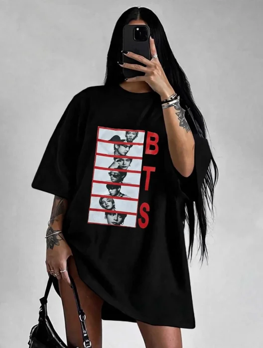 Remera Bts Estampada