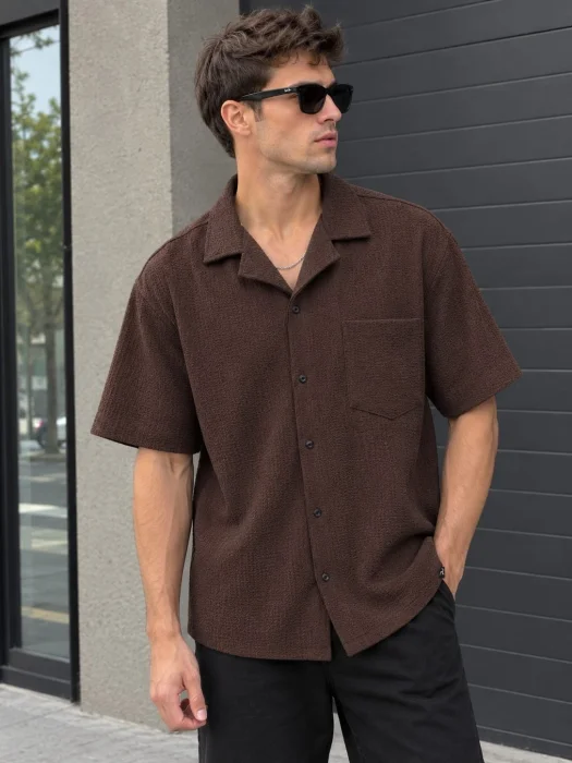 Camisa Corte Boxy Fit Hawaii
