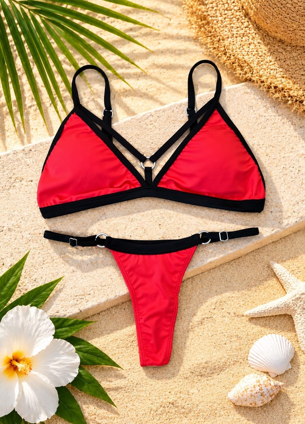 (art:bkd19)bikini Arnet Triangulo 2 Piezas C/less Regulable (darwin Intimate) - Imagen 6