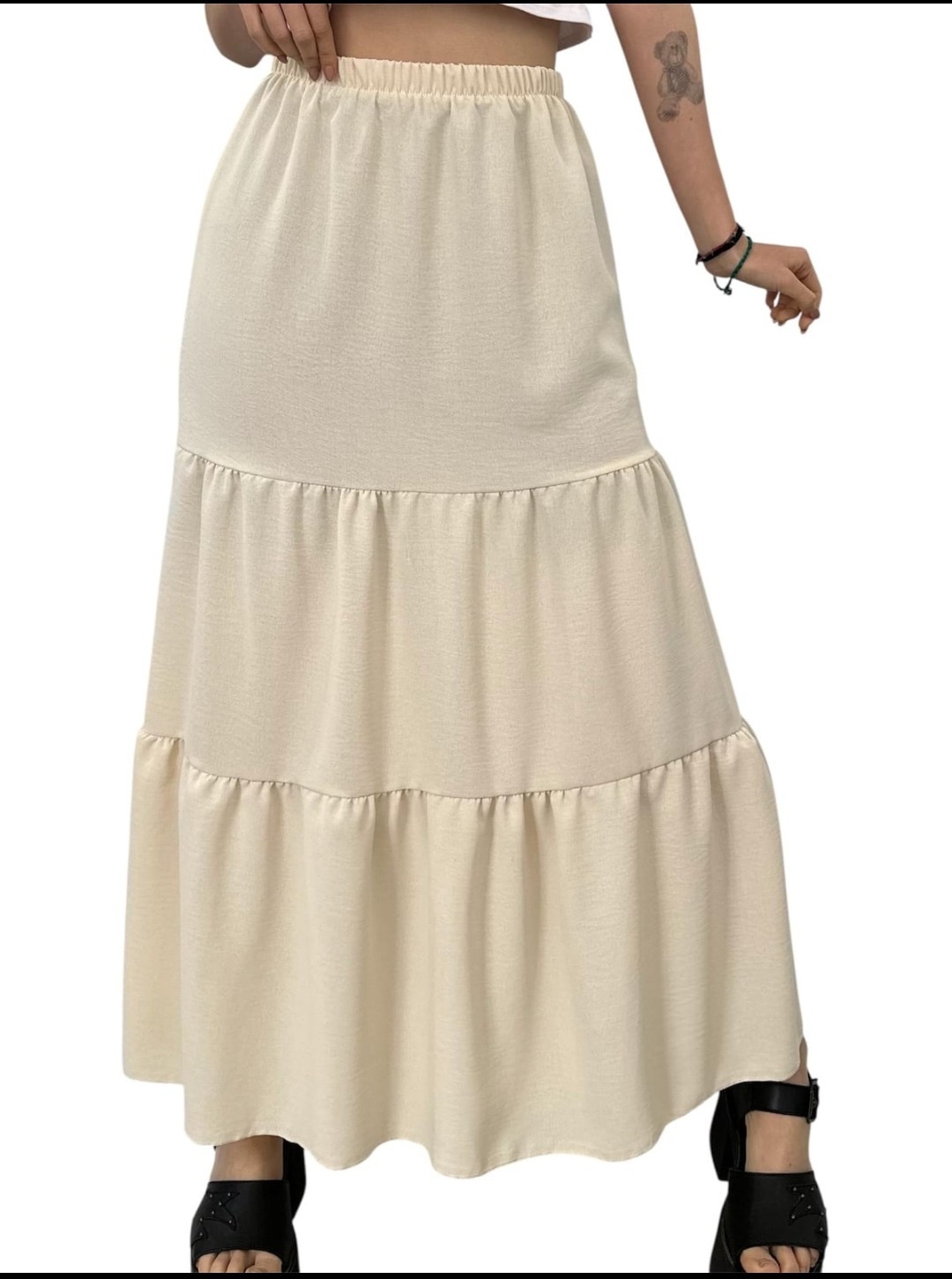 Pollera Paisana Lino - Imagen 2